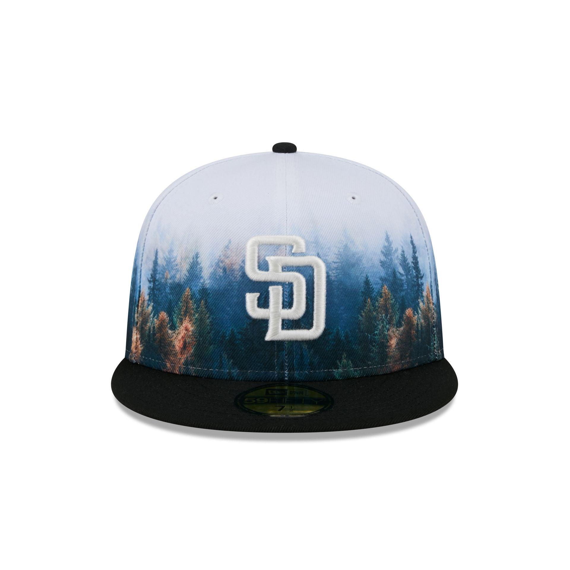 San Diego Padres Photoreal 59FIFTY Fitted Hat Male Product Image