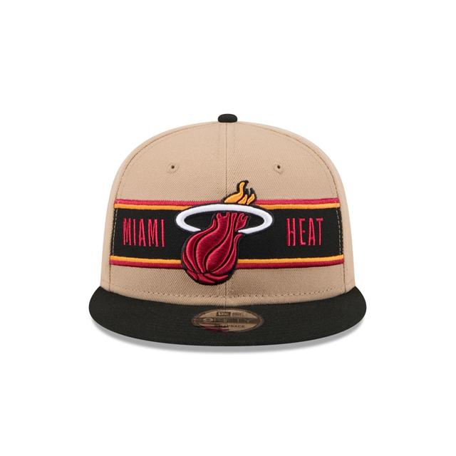 Miami Heat 2024 Draft 9FIFTY Snapback Hat Male Product Image