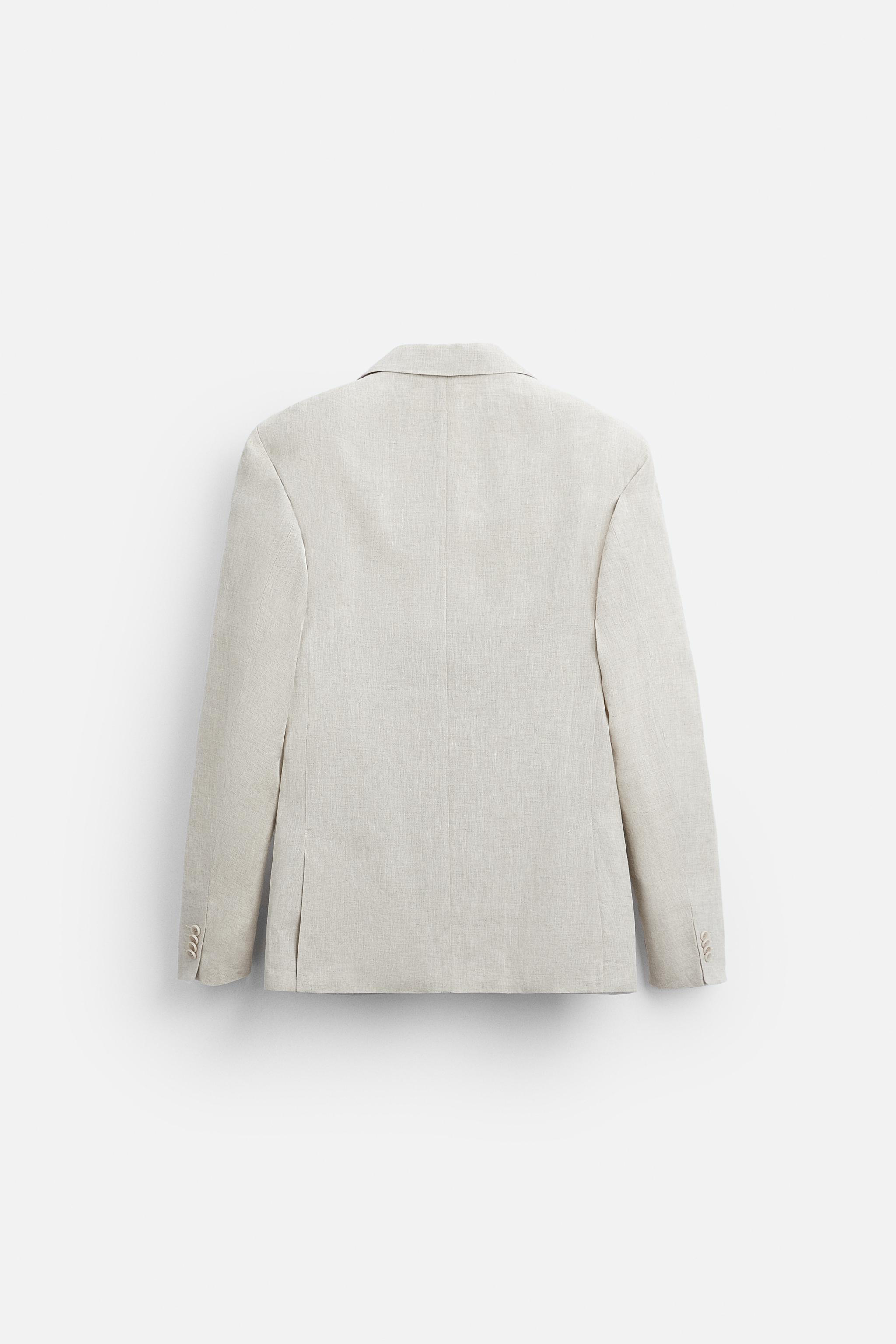 SUIT JACKET IN 100% LINEN Product Image