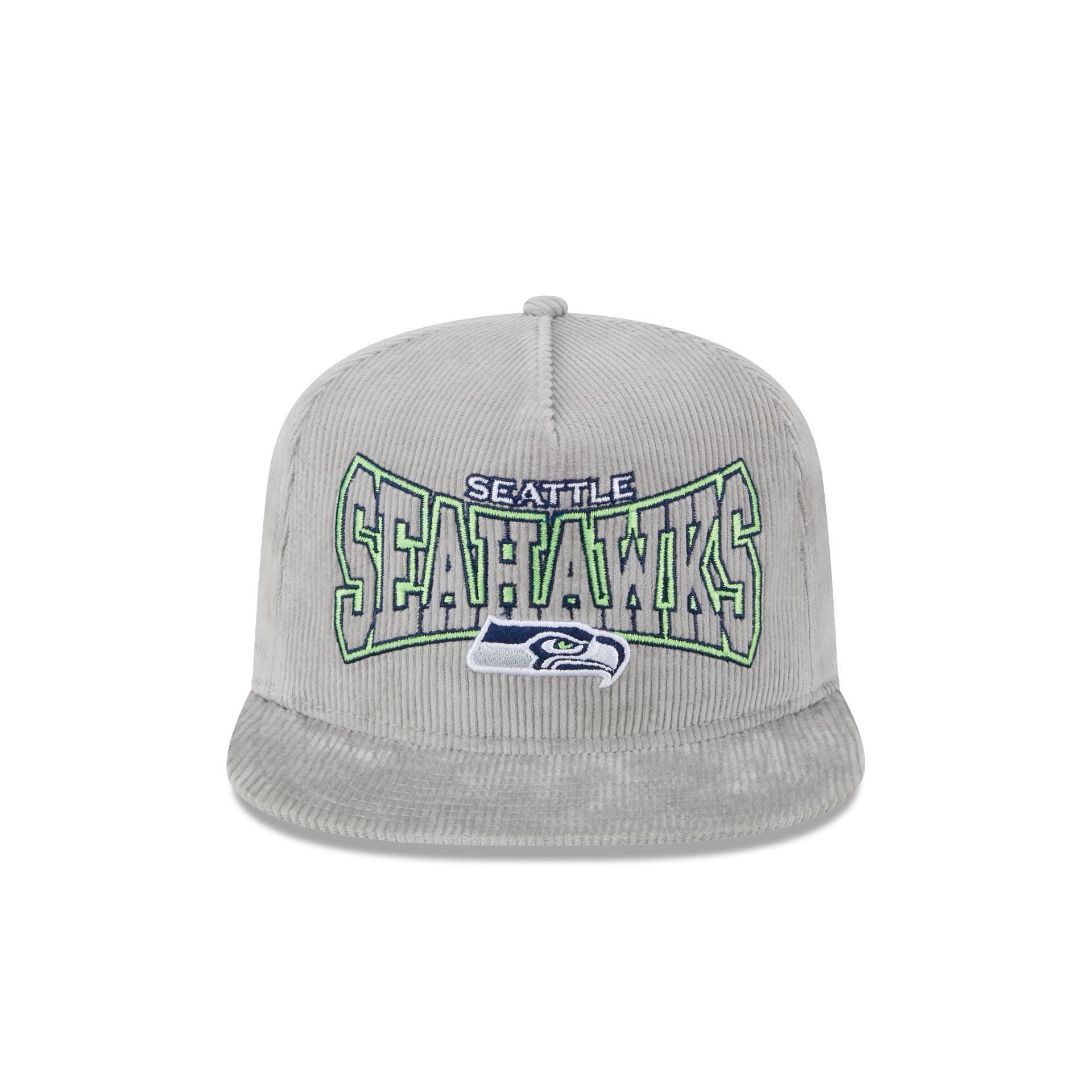 Seattle Seahawks Gray Cord Golfer Hat Male Product Image