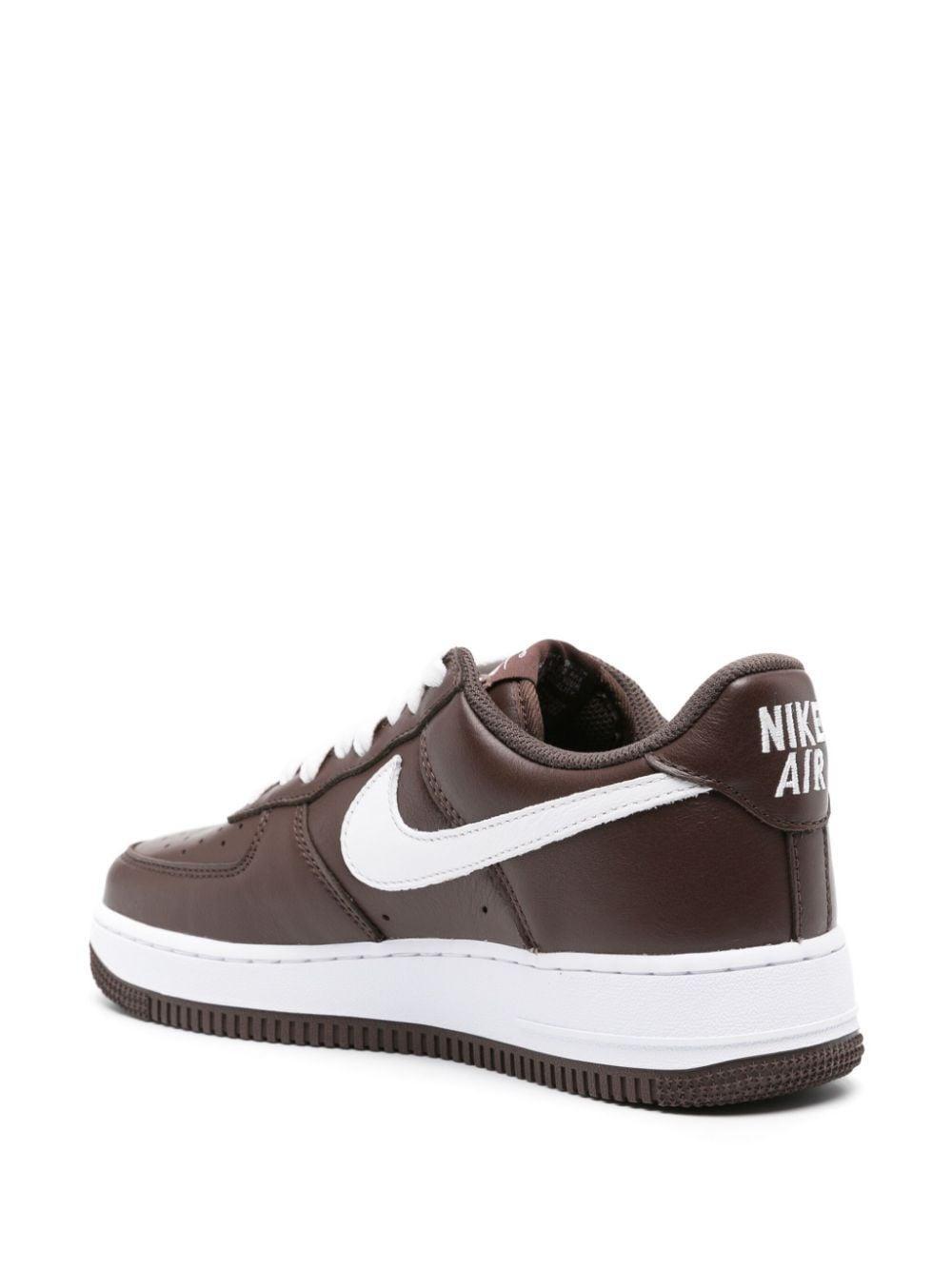 NIKE Air Force 1 Low Retro Sneakers In Chocolate/white Product Image