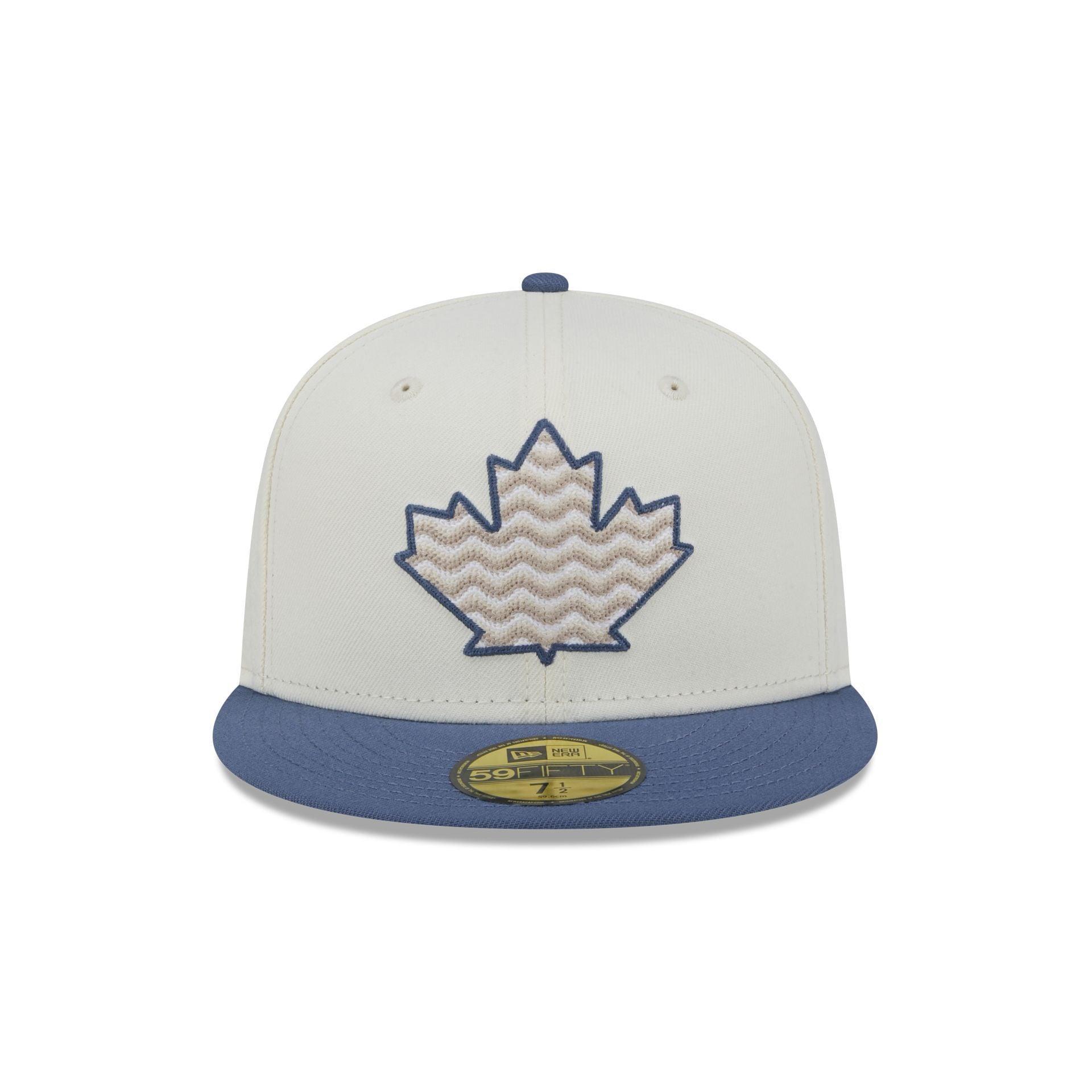 Toronto Blue Jays Wavy Chainstitch 59FIFTY Fitted Hat Male Product Image