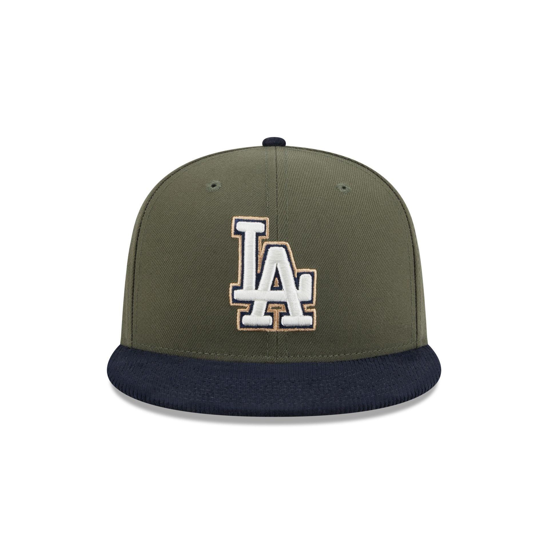 Los Angeles Dodgers Olive Green 59FIFTY Fitted Hat Male Product Image