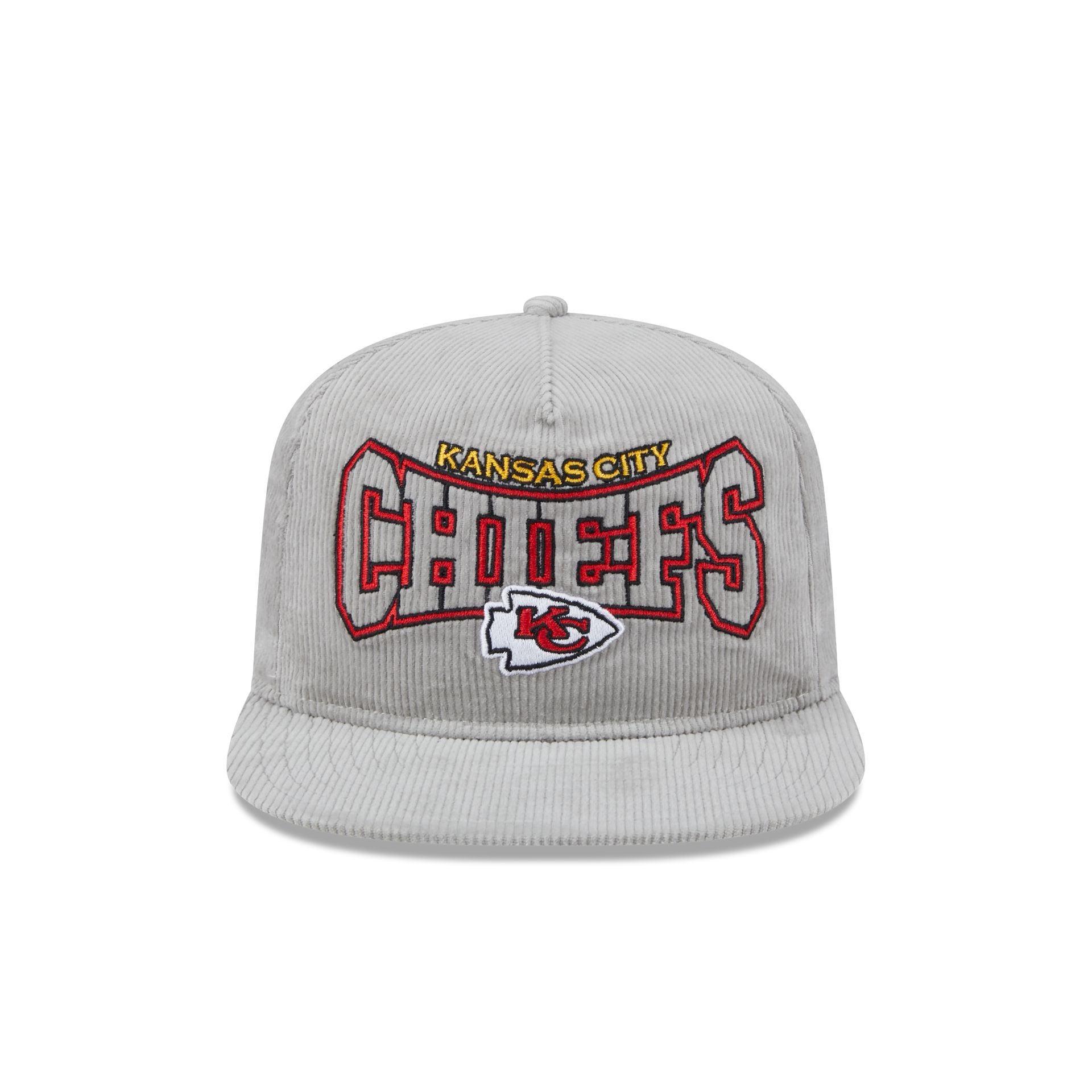 Kansas City Chiefs Gray Cord Golfer Hat Male Product Image