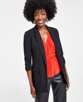 Women's Menswear Blazer, Created for Macy's Product Image