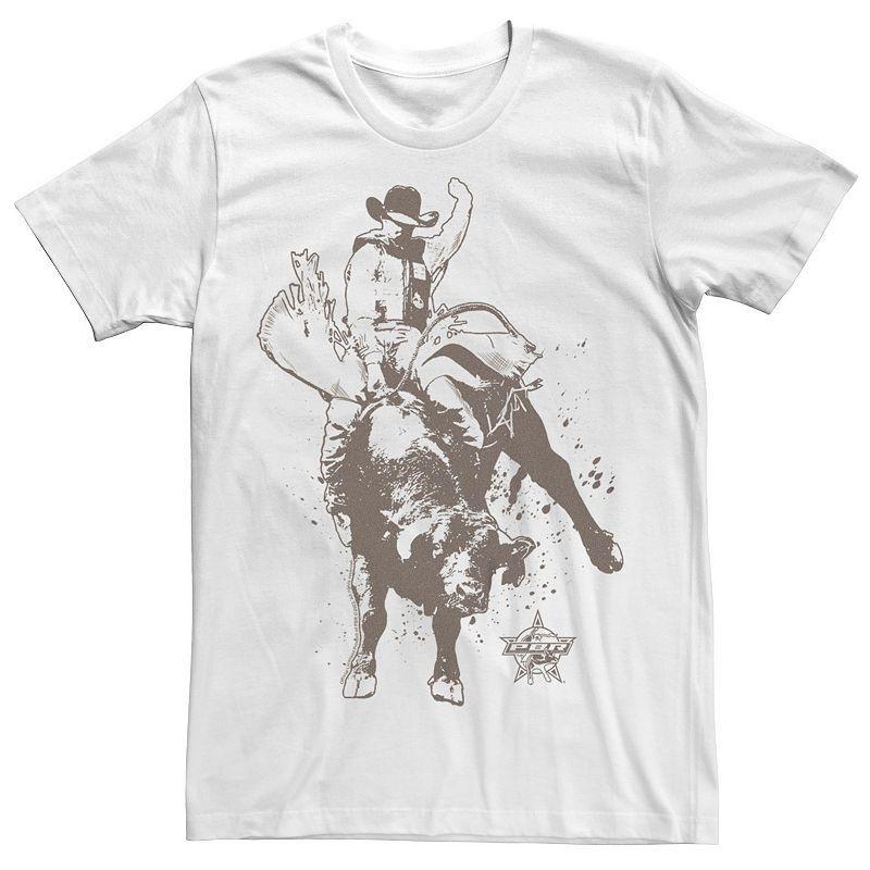 Mens Professional Bull Riders Riding The Bull Graphic Tee Product Image