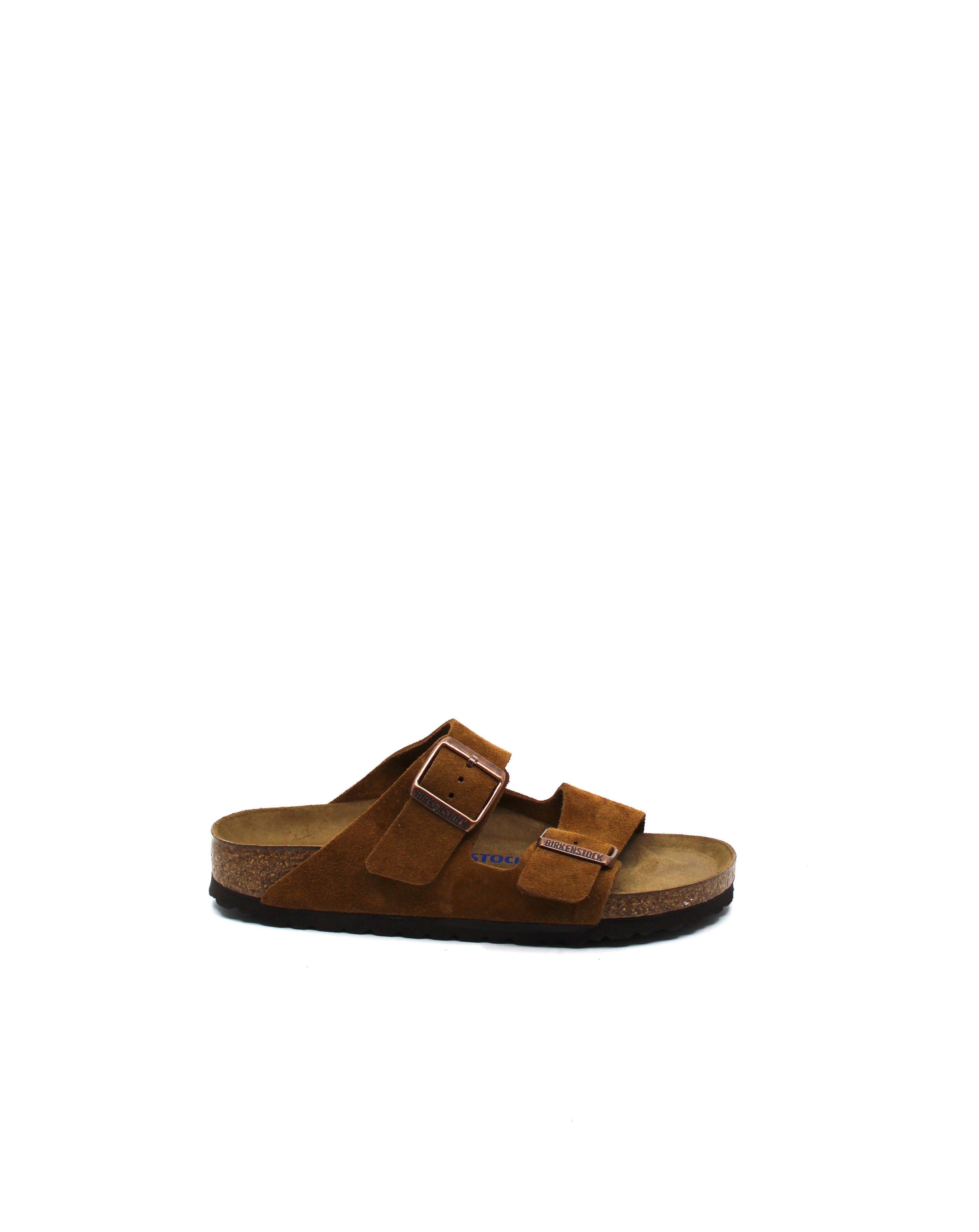 Birkenstock Arizona Mink Suede Soft Footbed Narrow Product Image