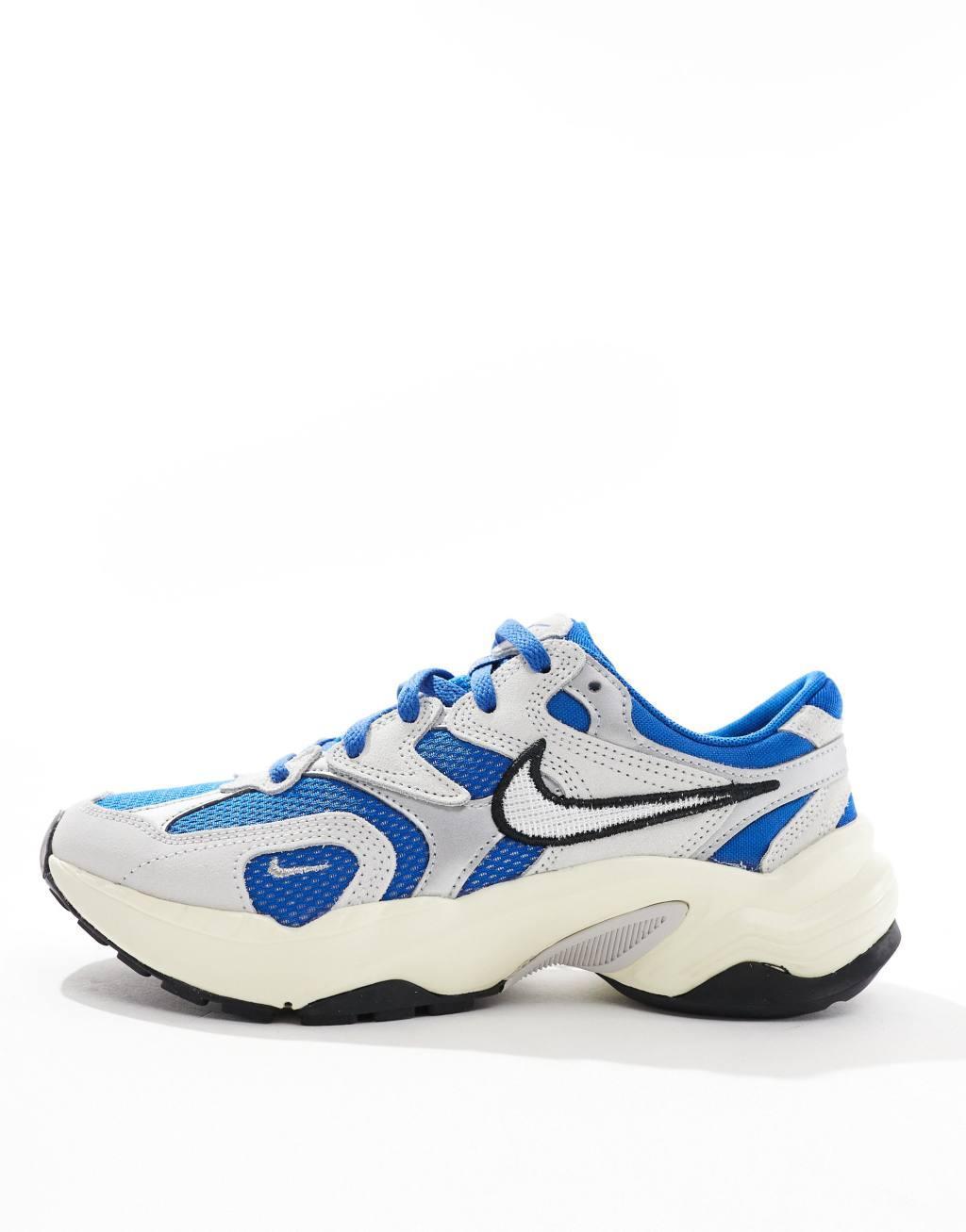 Nike AL8 sneakers in blue and gray Product Image