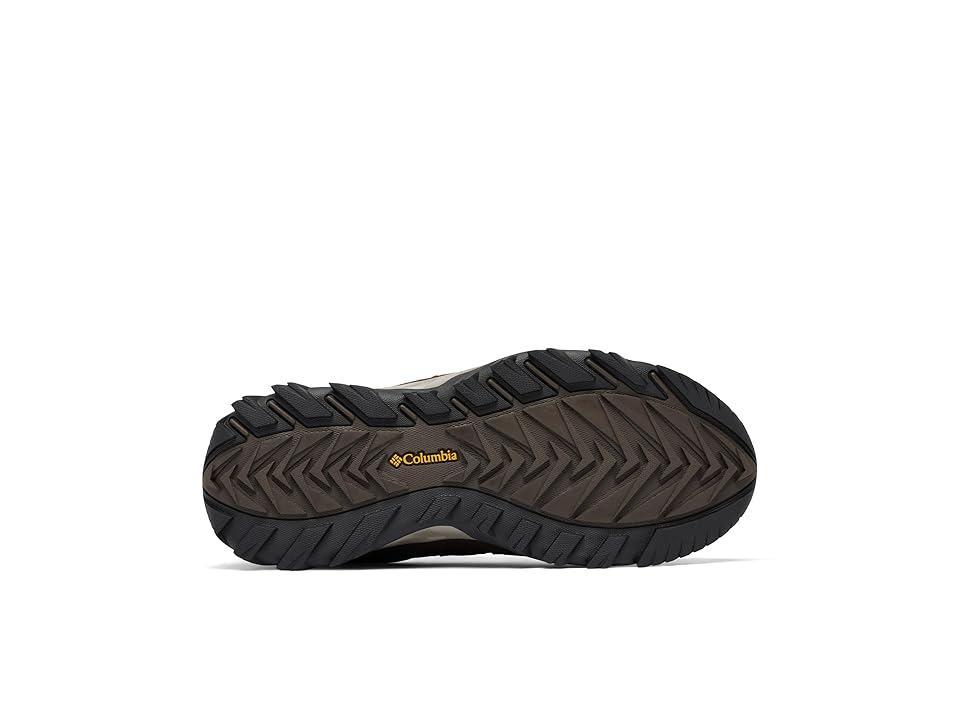 Columbia Strata Trail Low Wp (Cordovan/Golden Yellow) Men's Shoes Product Image