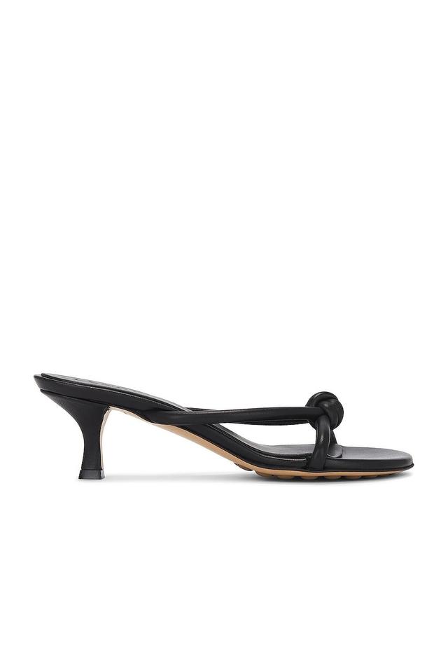 Bottega Veneta Blink Mule Sandal in Black - Black. Size 36 (also in 37.5). Product Image