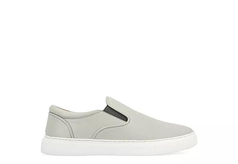 Thomas & Vine Conley Mens Leather Slip-On Sneakers Product Image