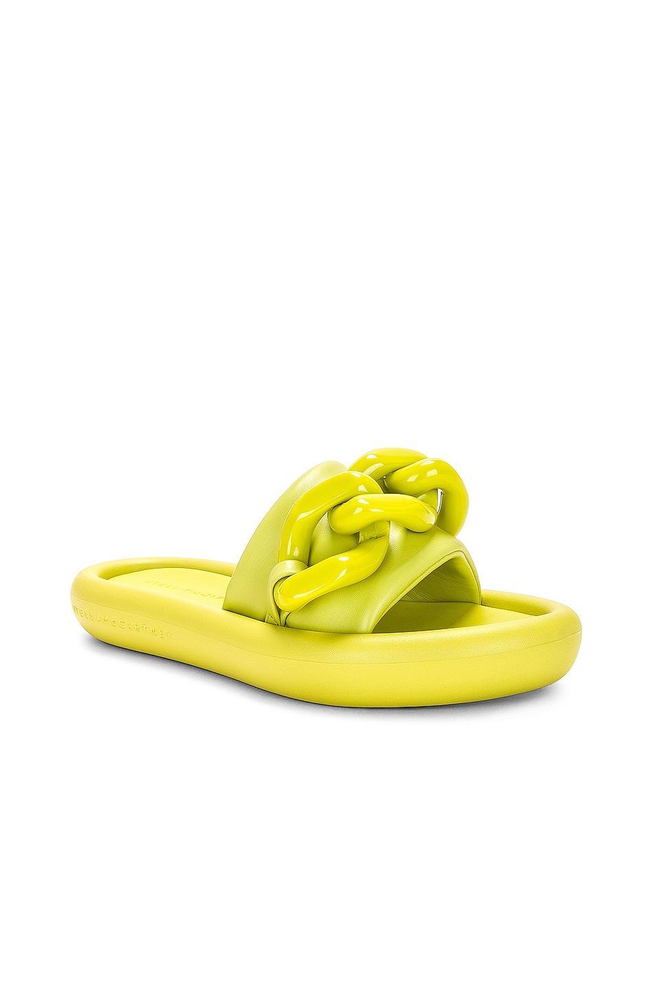 Stella McCartney Air Slide in Green Product Image