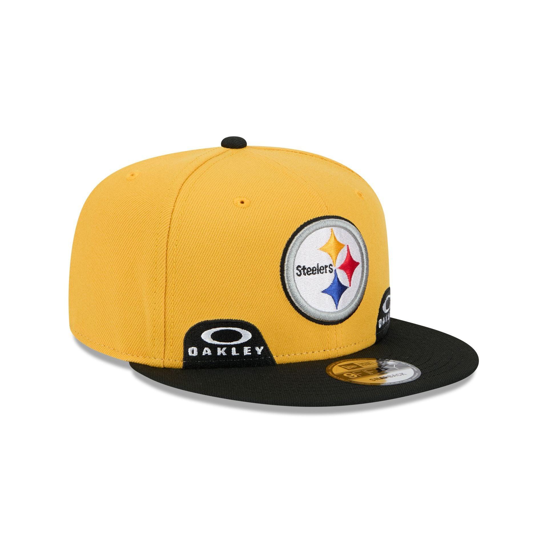 Oakley x Pittsburgh Steelers 9FIFTY Snapback Hat Male Product Image