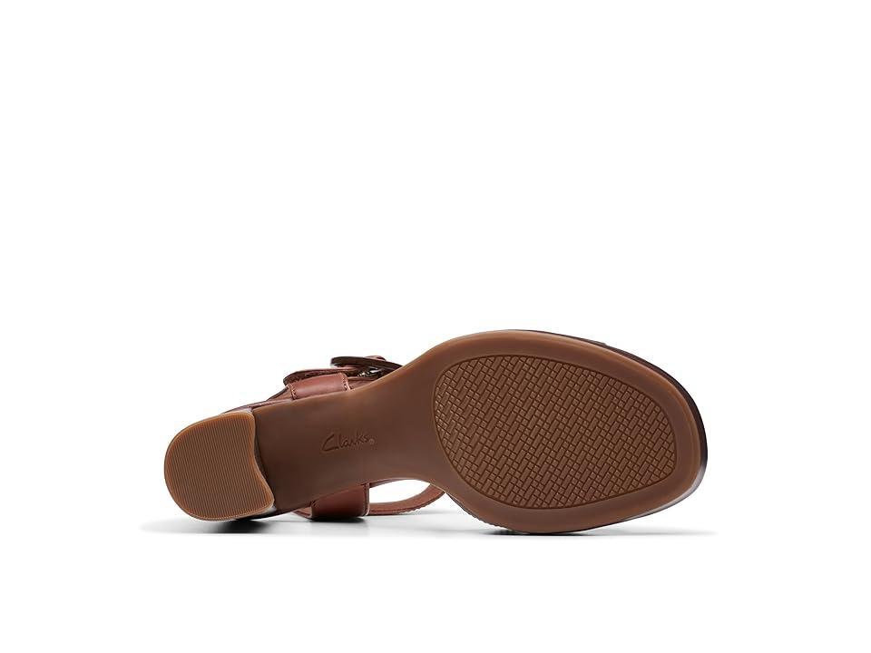 Clarks AmbyrLyn Ruby (British Tan Leather) Women's Sandals Product Image