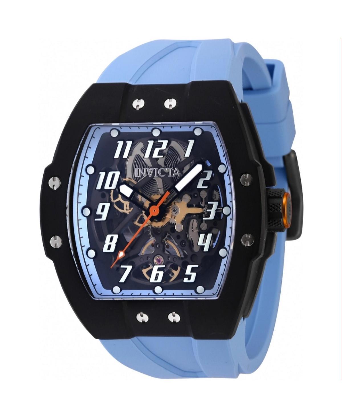 Invicta Mens 44407 Jm Correa Automatic 3 Hand Transparent, Light Blue Dial Watch - Blue Product Image