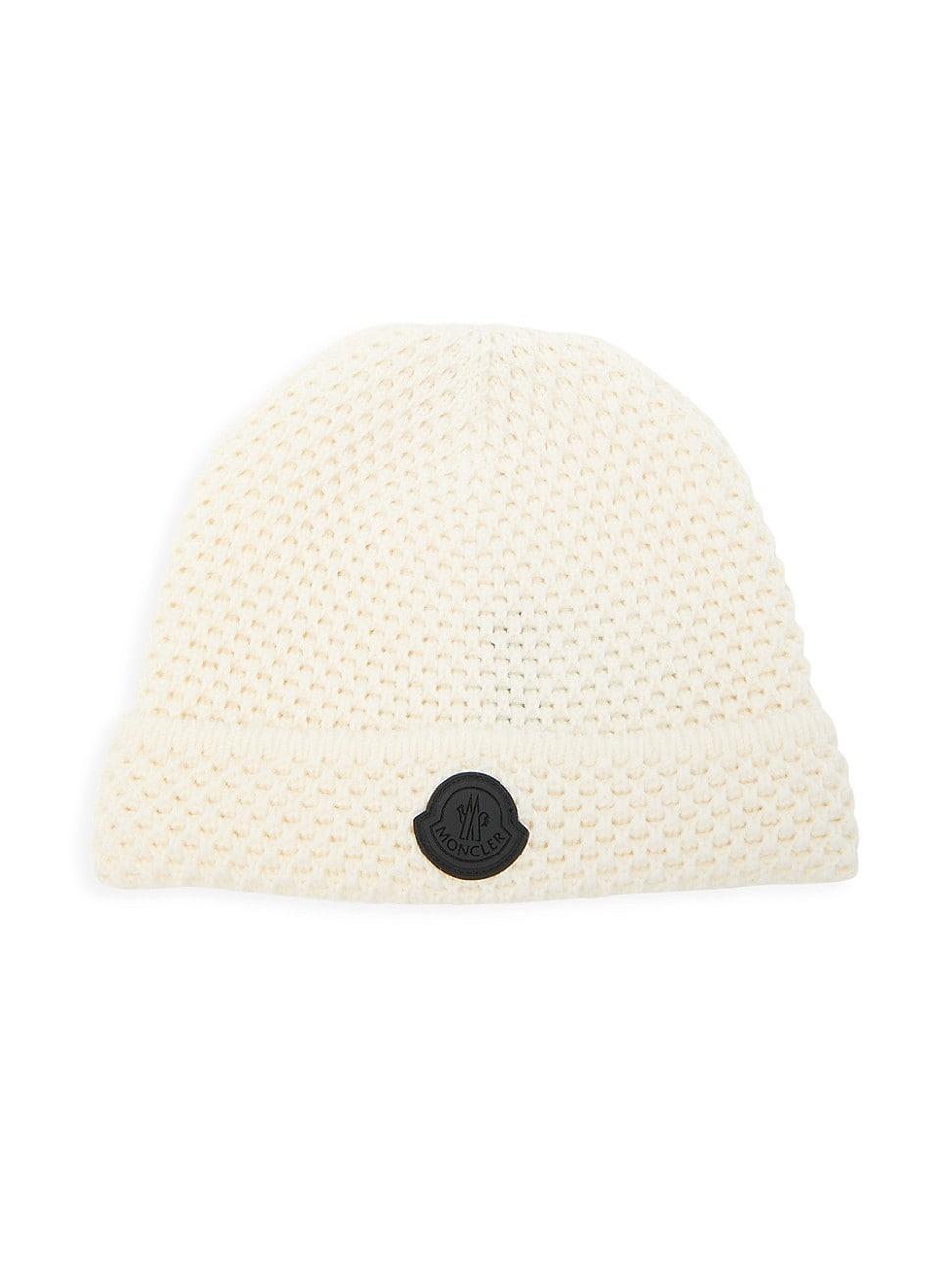 Mens Logo Wool Beanie Hat Product Image