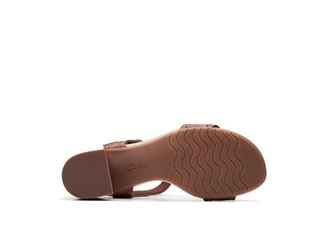 Clarks Desirae Coast (British Tan Leather) Women's Sandals Product Image