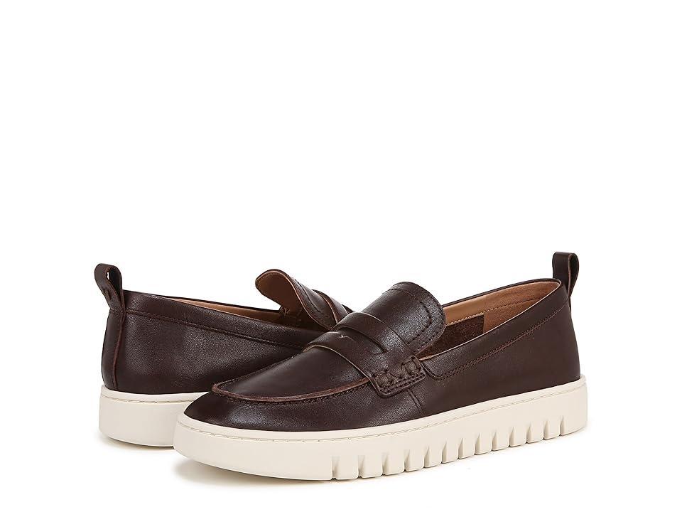 VIONIC Uptown Slip-ons (Dark Leather) Women's Shoes Product Image