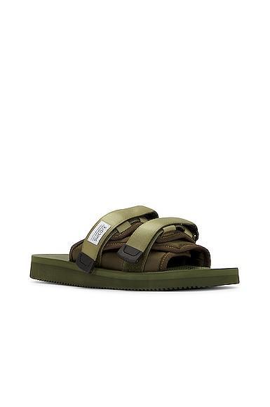 Suicoke Olive Moto-Cab Sandals, Brand Size 9 Product Image