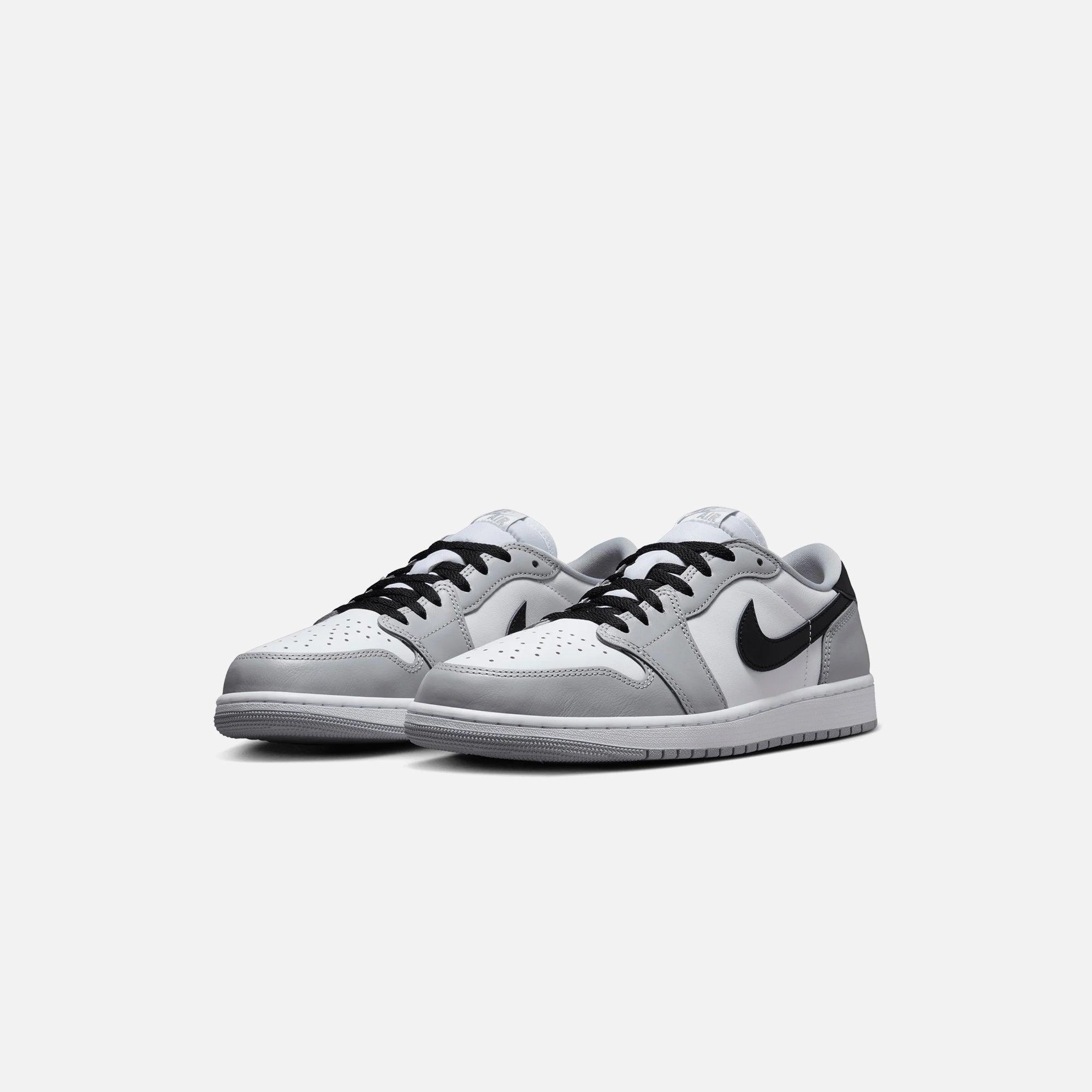 Nike Air Jordan 1 Low - White / Black / Wolf Grey Male Product Image