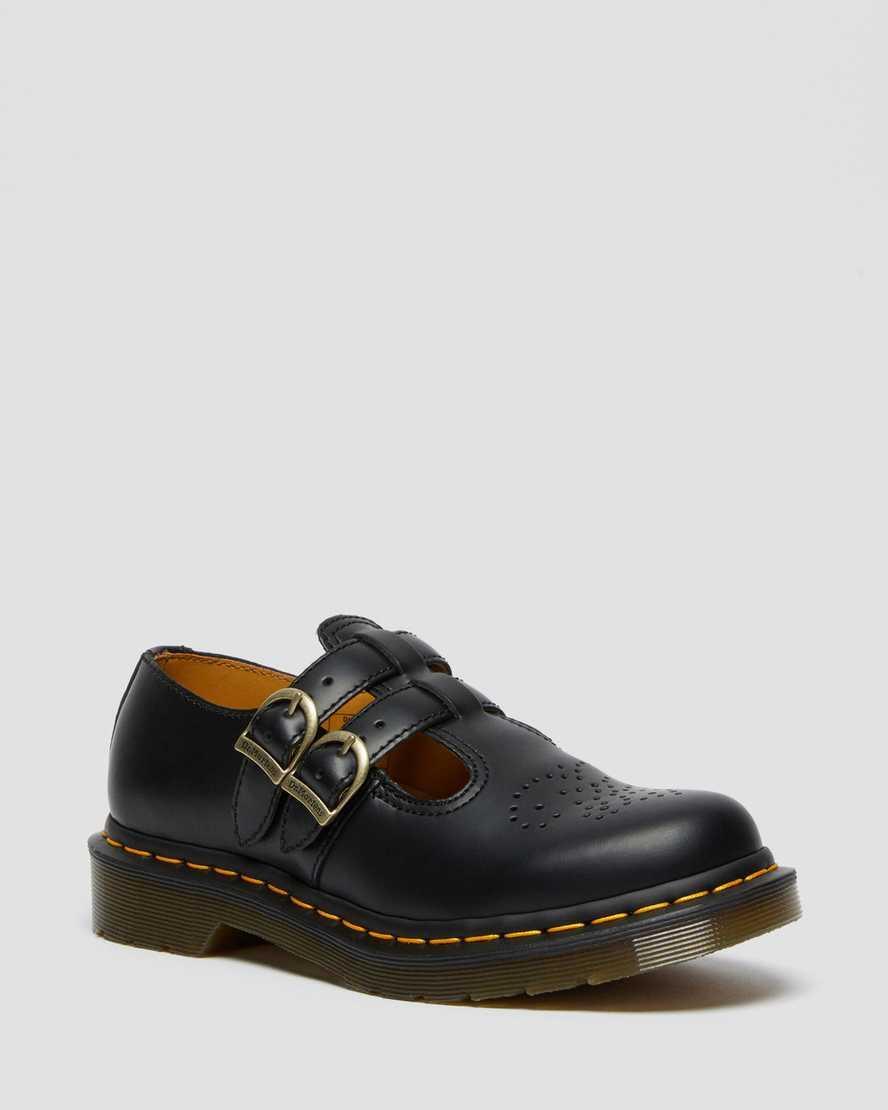 Dr. Martens 8065 Mary Jane Buckle Leather Shoes Product Image