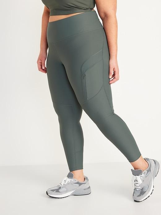 High-Waisted PowerSoft 7/8 Cargo Leggings Product Image