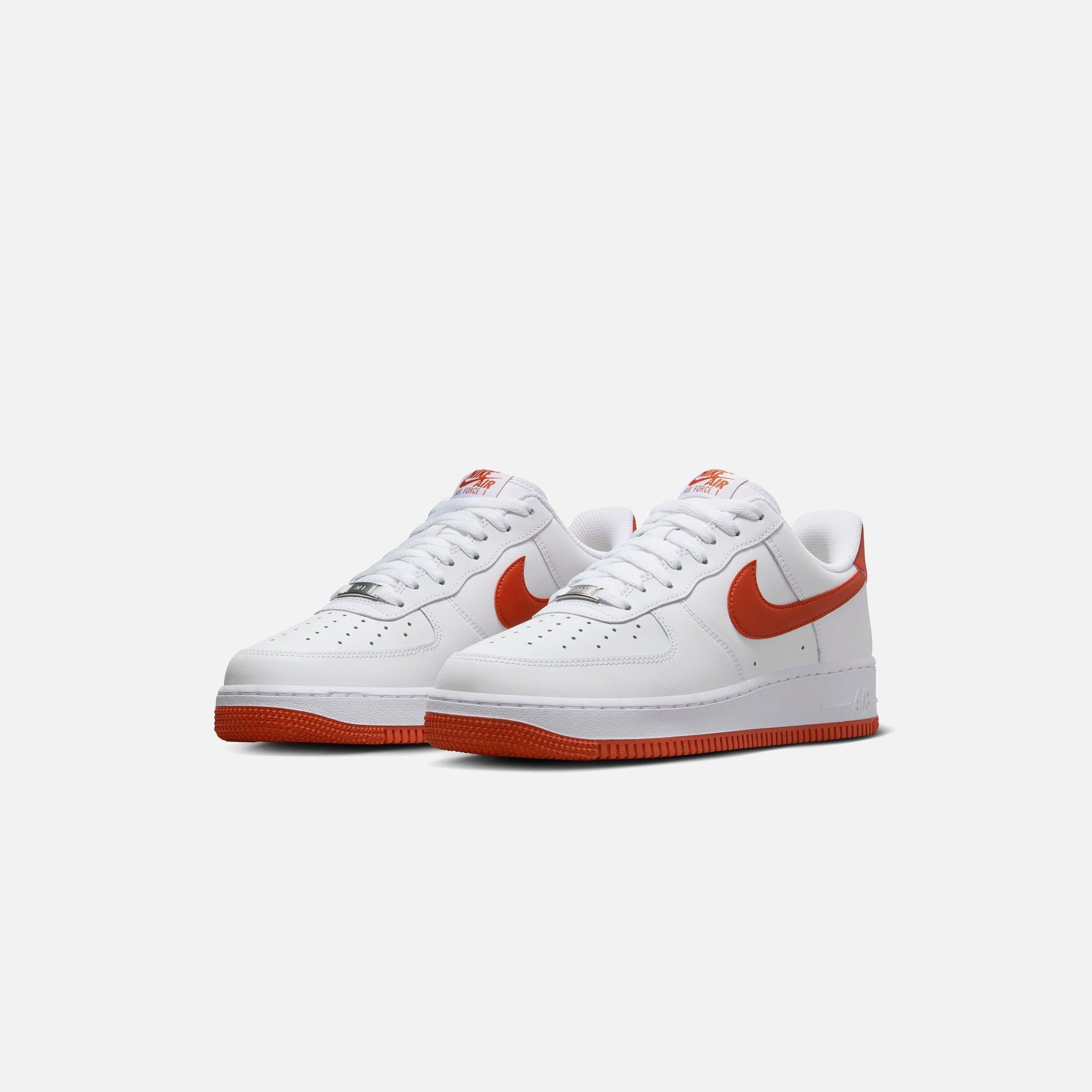 Nike Air Force 1 '07 - White / Dragon Red / White Male Product Image