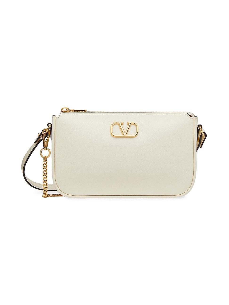 Womens Mini VLogo Signature Calfskin Crossbody Bag Product Image