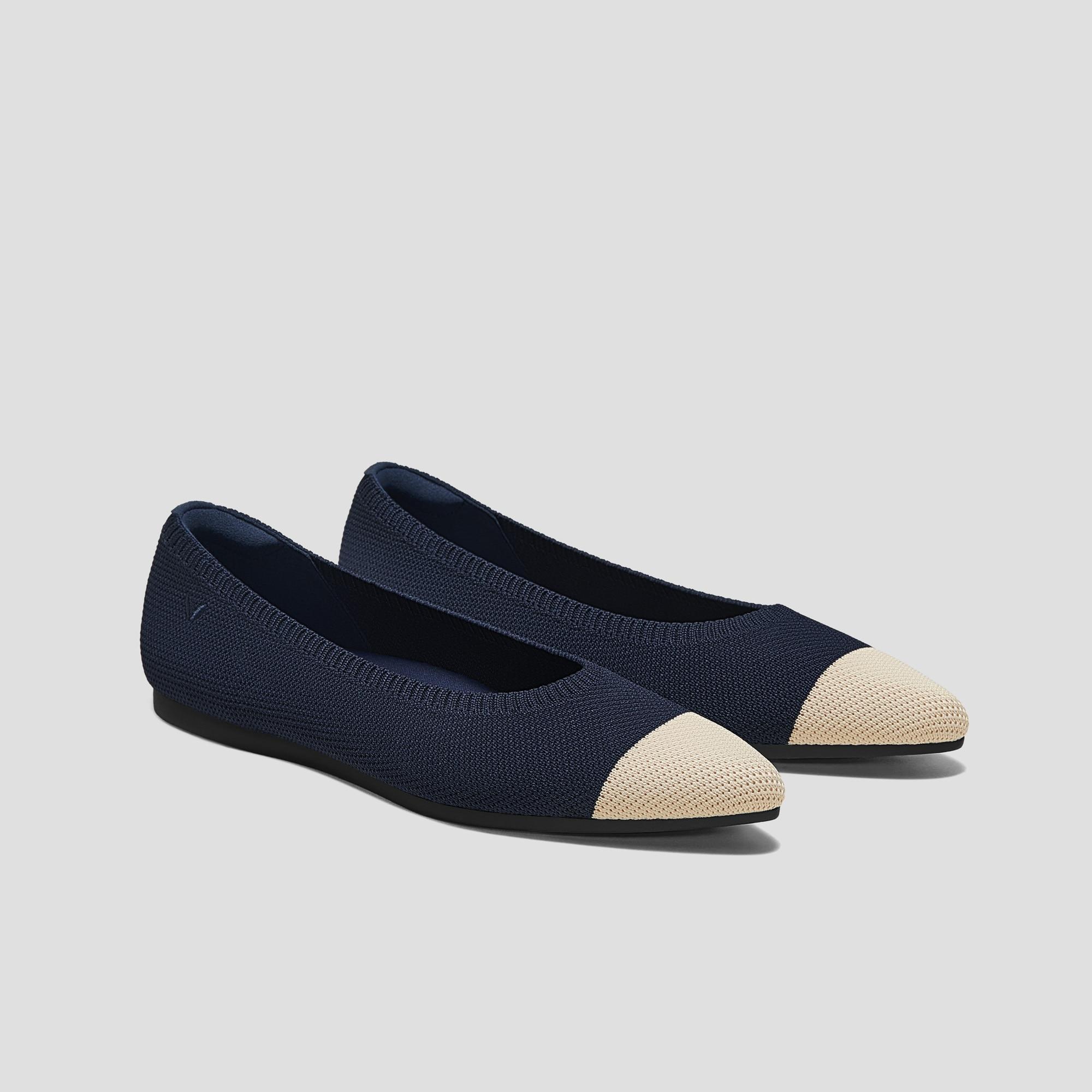 Pointed-Toe Ballet Flats (Aria 5°) Product Image