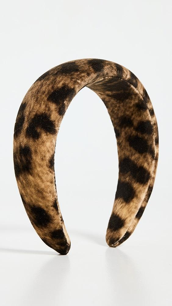 Loeffler Randall Bellamy Velvet Oversized Headband | Shopbop Product Image