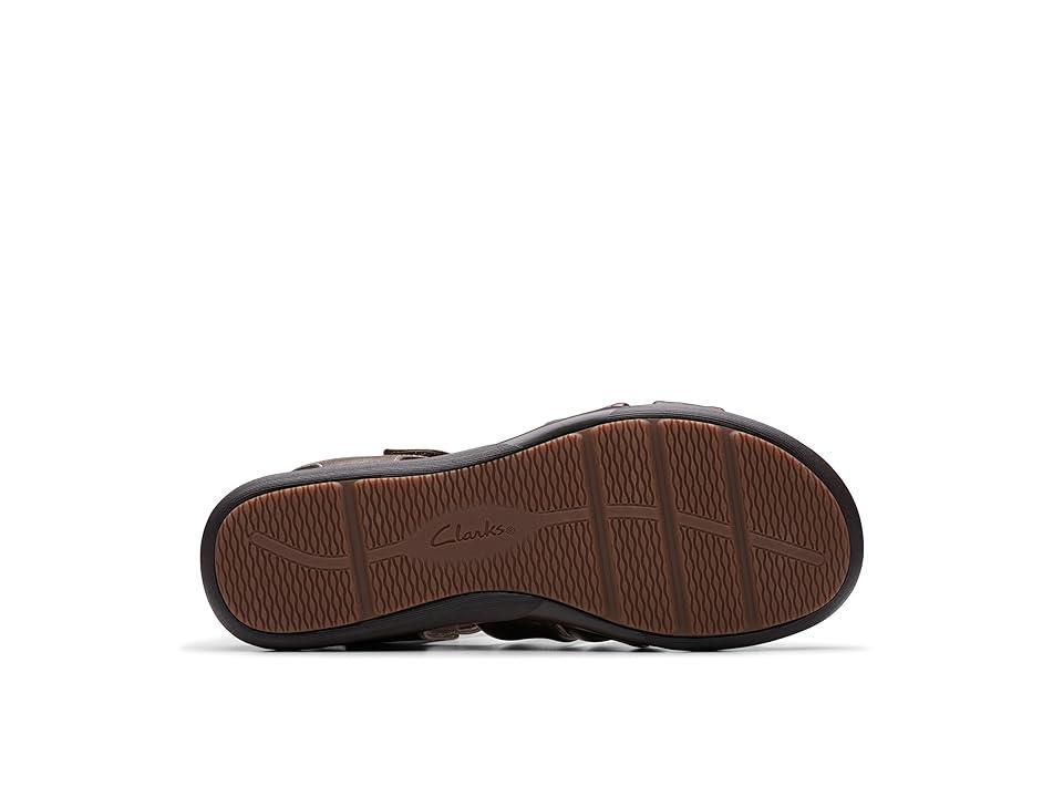 Clarks Kitly Ave Leather) Women's Sandals Product Image