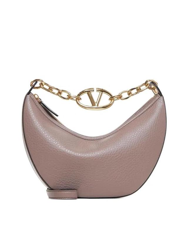 Women's Vlogo Moon Bag Small Hobo In Clay Product Image