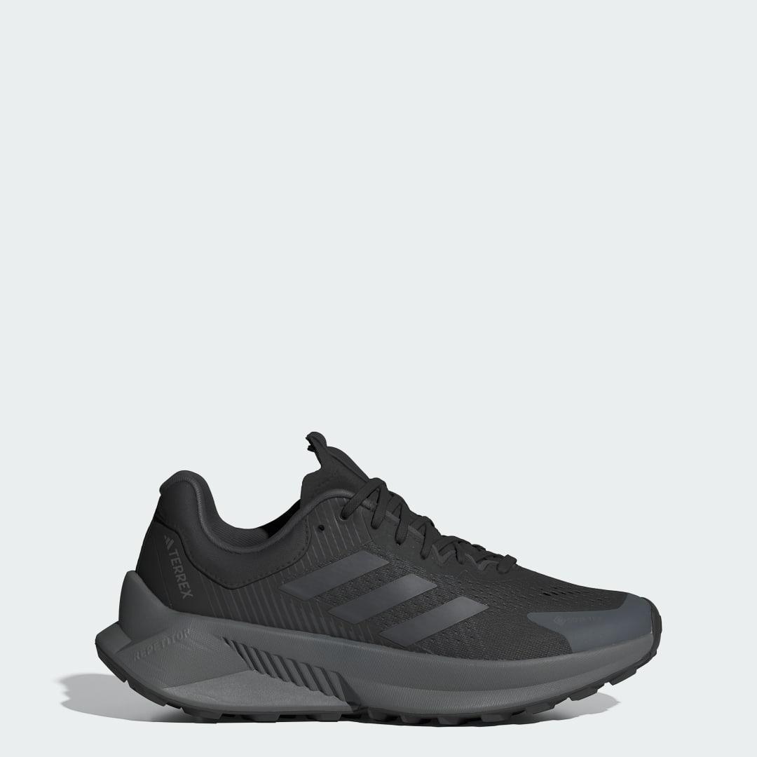 adidas Terrex Soulstride Flow Gore-Tex Shoes Core Black 9.5 Womens Product Image