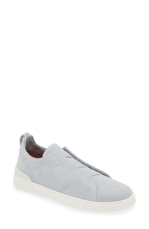 ZEGNA Triple Strap Slip-On Sneaker Product Image