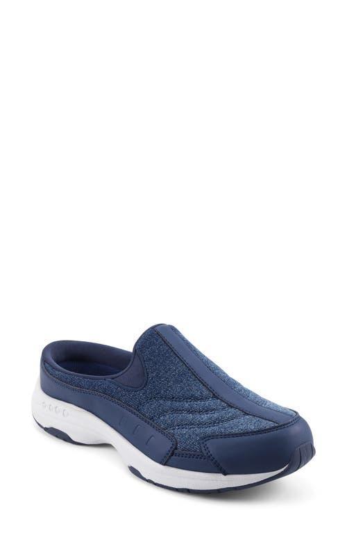 Easy Spirit Traveltime Womens Fashion Mules Blue Ombre Product Image