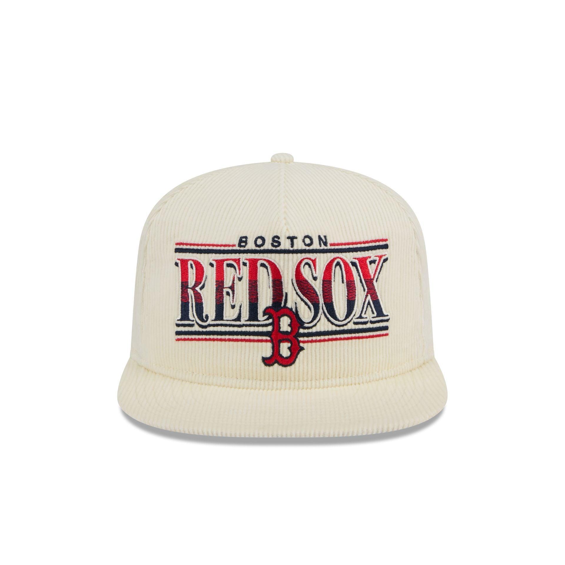 Boston Red Sox Throwback Corduroy Golfer Hat Male Product Image