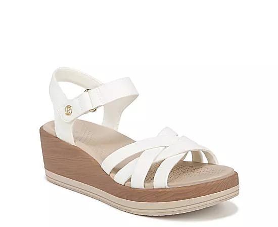 Bzees Rhythm Womens Strappy Wedge Sandals Product Image