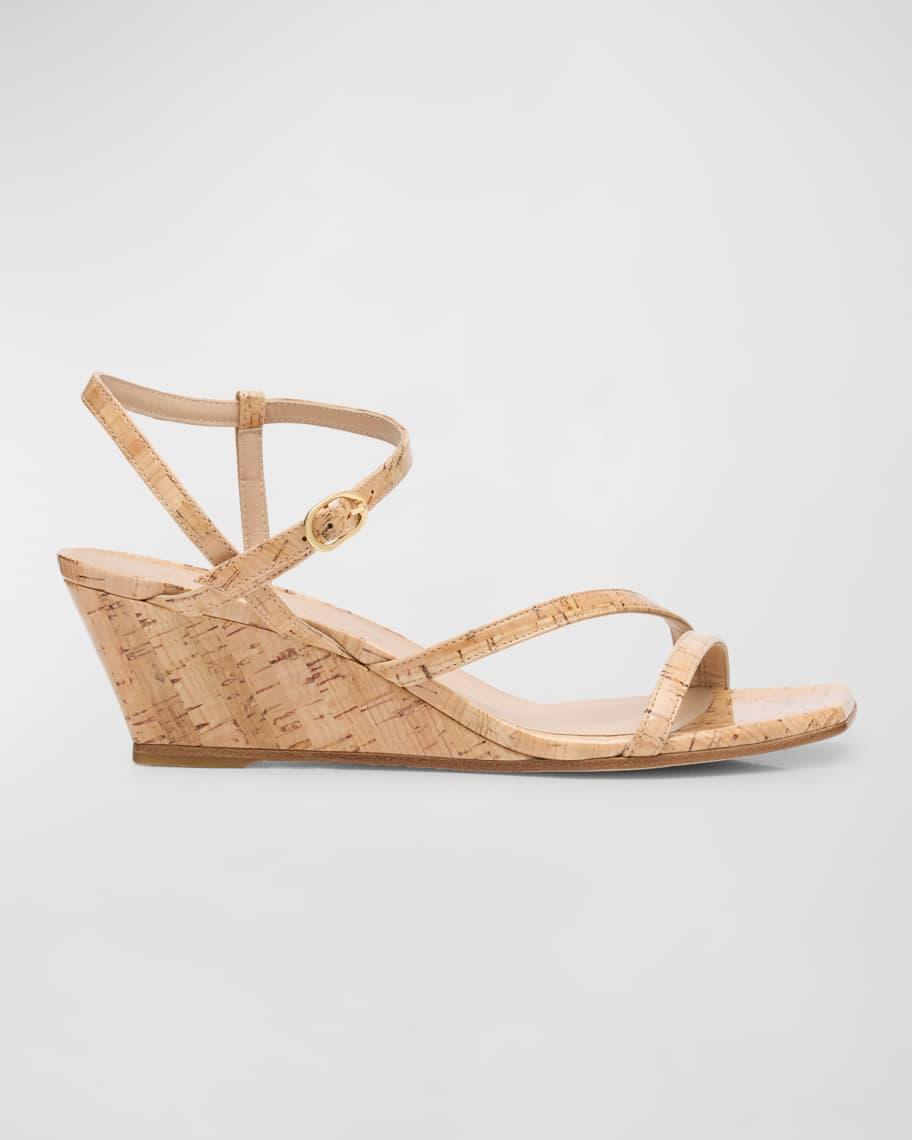 Oasis Cork Ankle-Strap Wedge Sandals Product Image