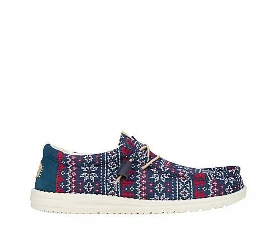 Heydude Men's Wally Ugly Sweater Slip On Sneaker Product Image