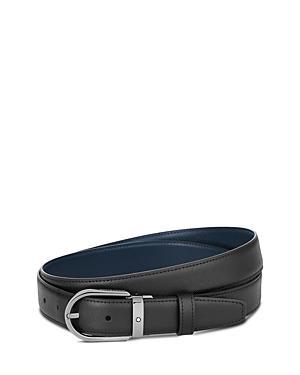 Mens Reversible Leather Buckle Belt Product Image