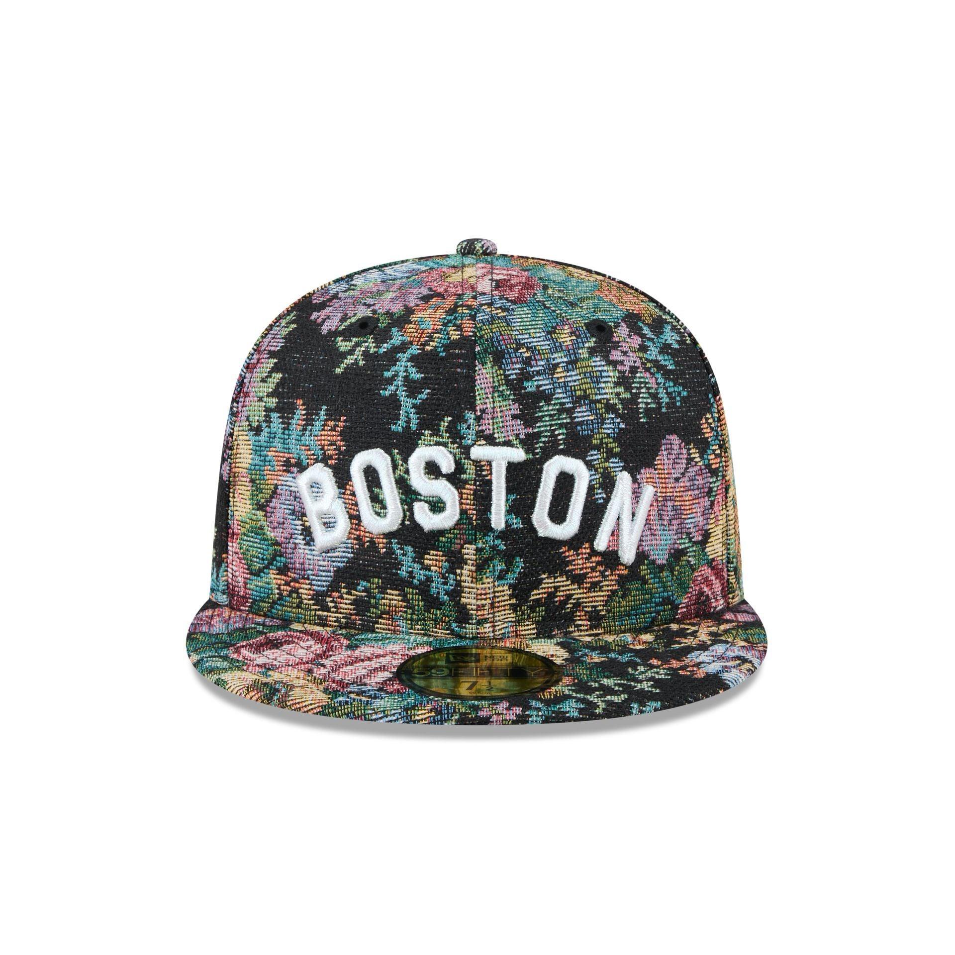 Boston Red Sox Jacquard Pattern 59FIFTY Fitted Hat Male Product Image