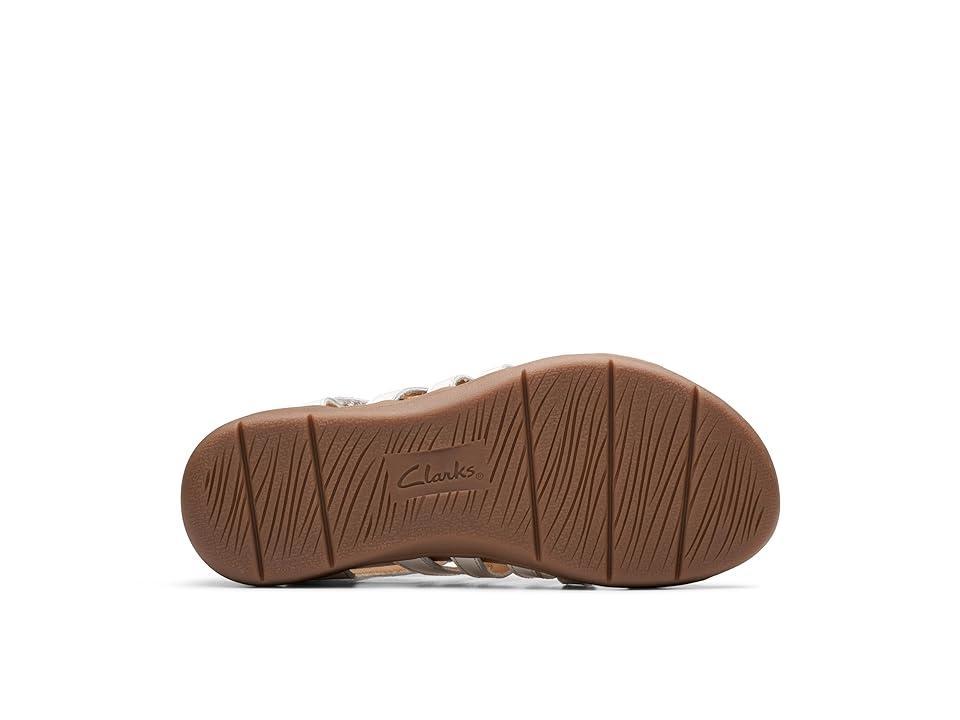 Clarks April Belle Leather) Women's Sandals Product Image