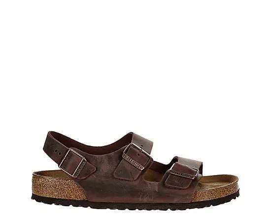 Birkenstock Milano Oiled Leather Sandals Product Image