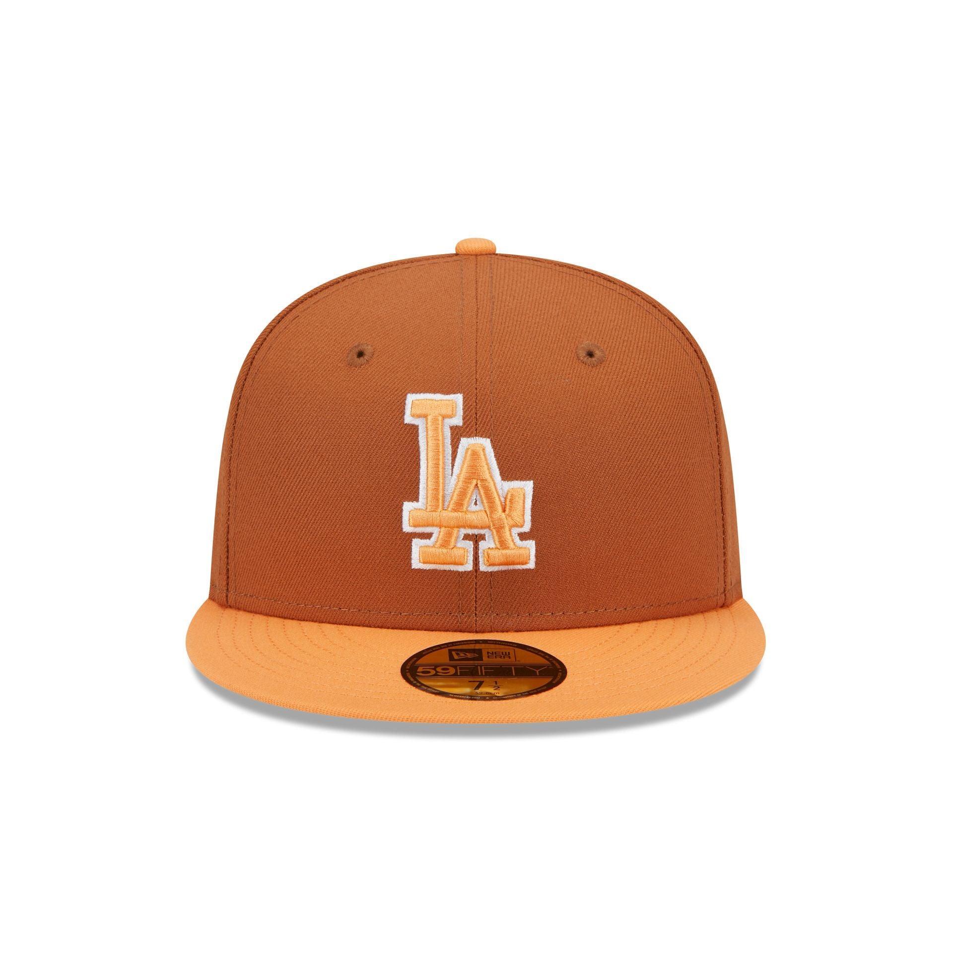 Los Angeles Dodgers Color Pack Earthy Brown 59FIFTY Fitted Hat Male Product Image