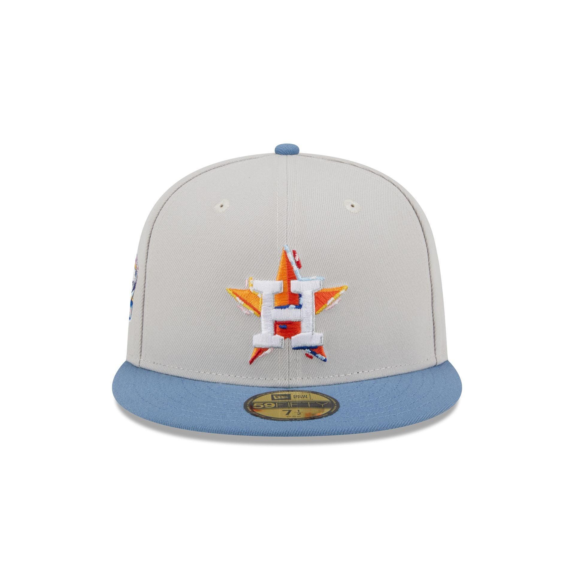 Houston Astros Color Brush 59FIFTY Fitted Hat Male Product Image