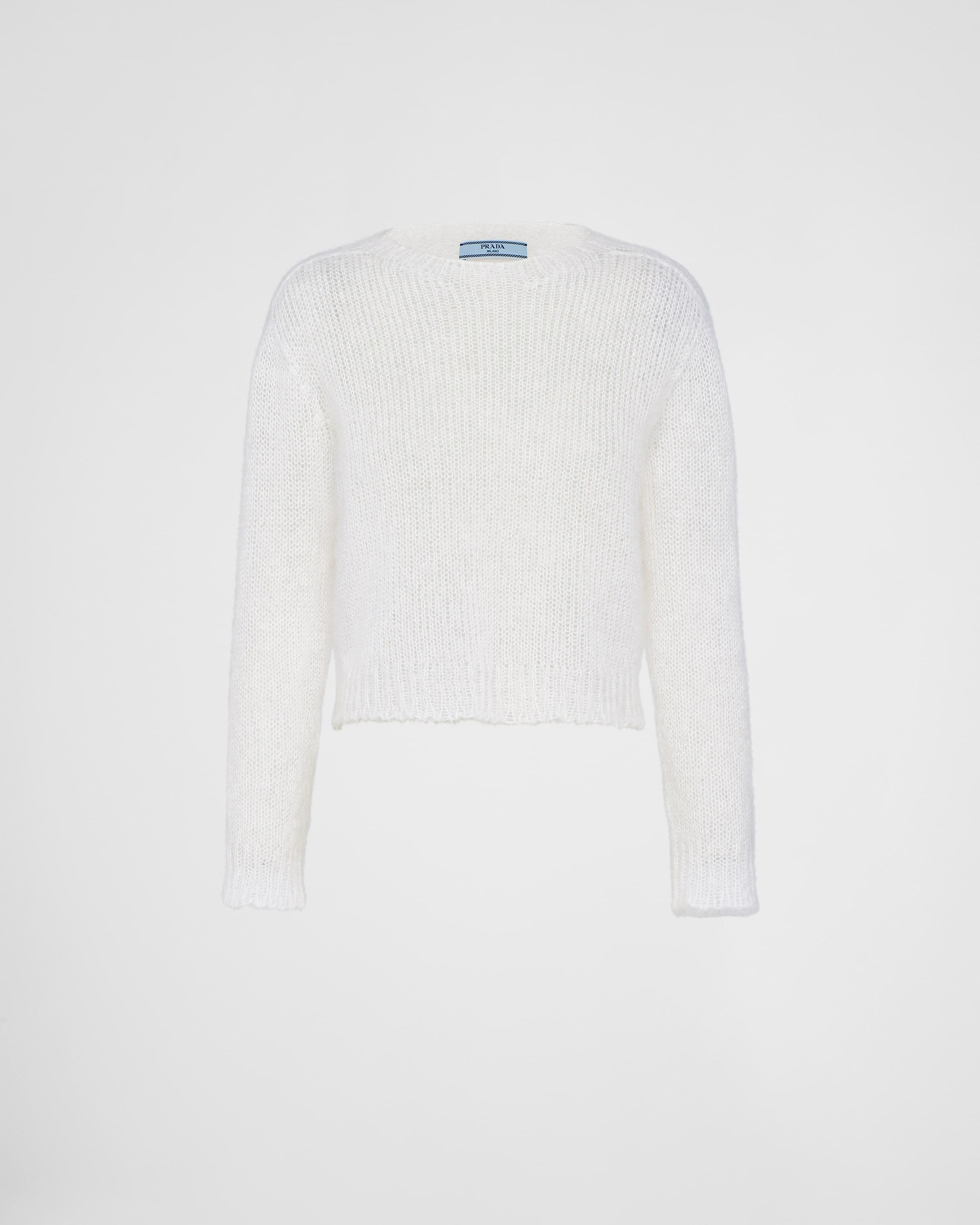 Mohair crew-neck sweater Product Image