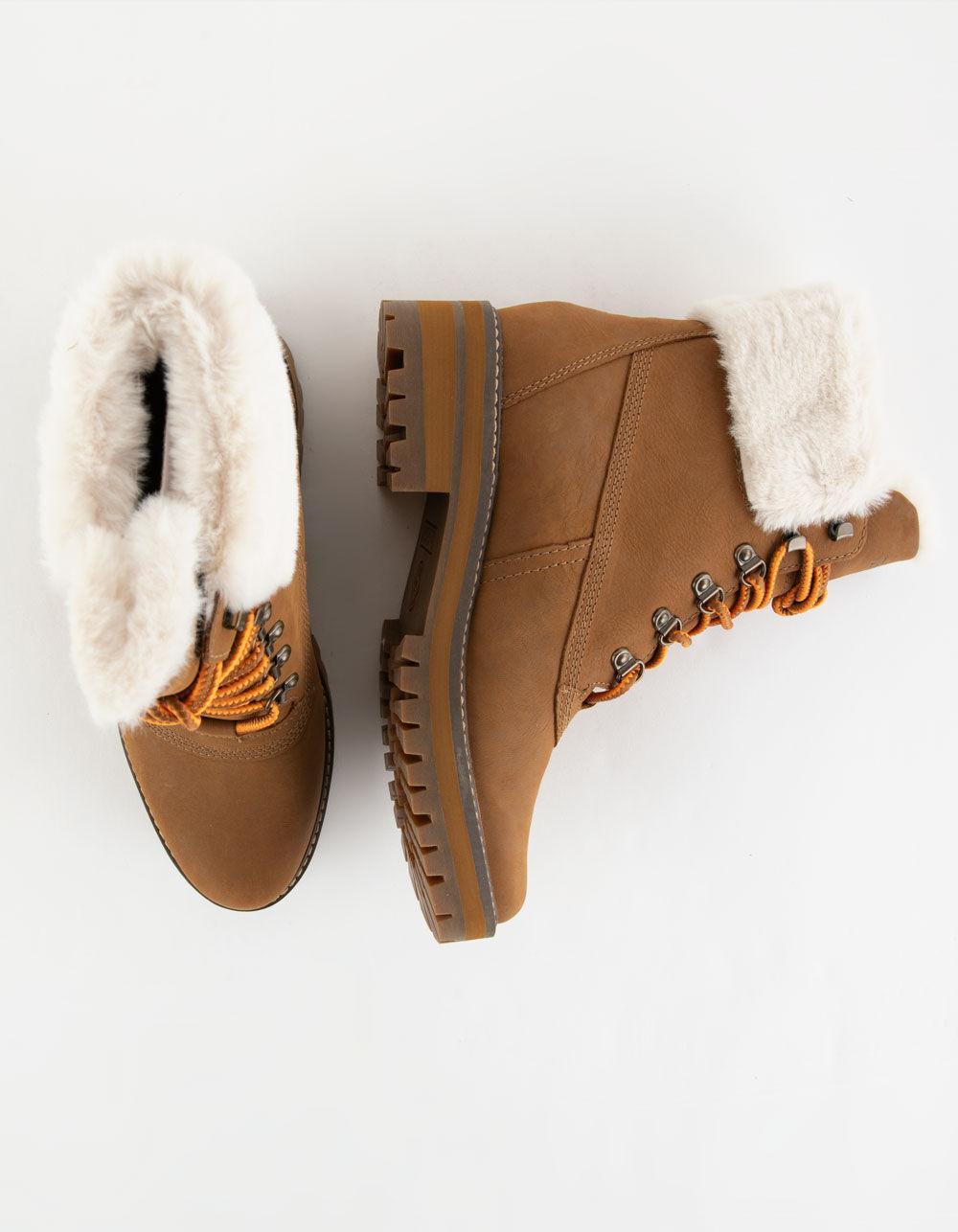 TIMBERLAND Courmayeur Valley 6-Inch Water Proof Warm Lined Womens Boots Product Image