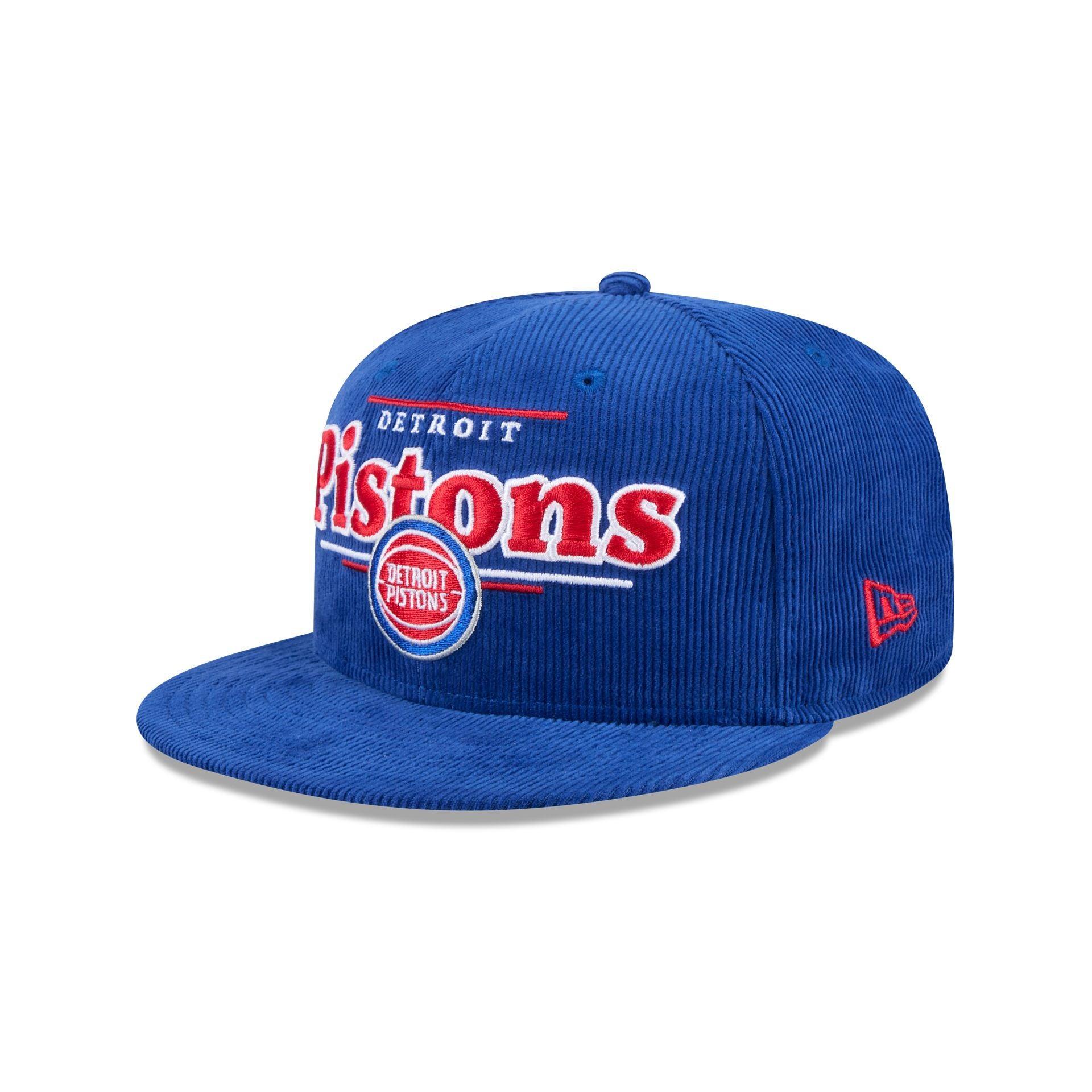 Detroit Pistons Throwback Display 9FIFTY Snapback Hat Male Product Image