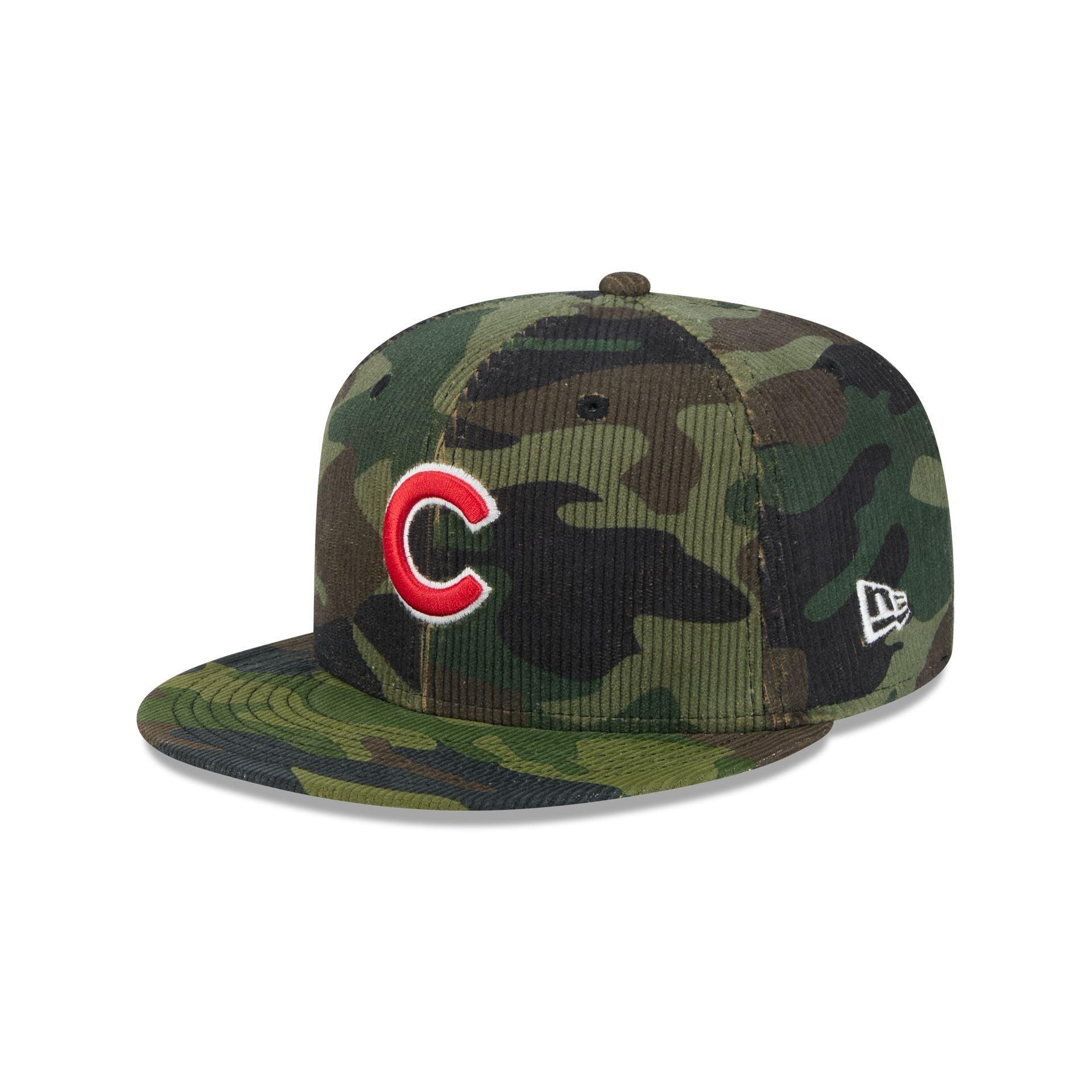 Chicago Cubs Camo Cord 59FIFTY Fitted Hat Male Product Image