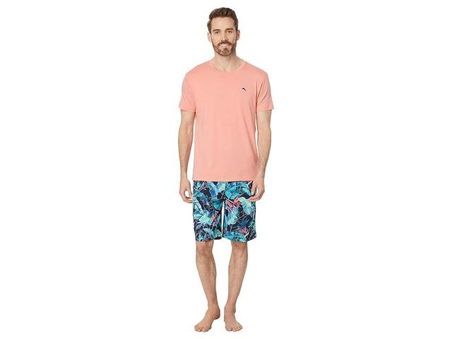 Tommy Bahama Woven Jam PJ Set (Birds of Paradise) Men's Pajama Sets Product Image